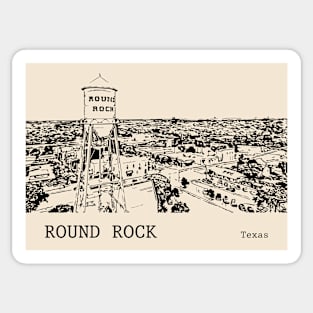 Round Rock Texas Sticker